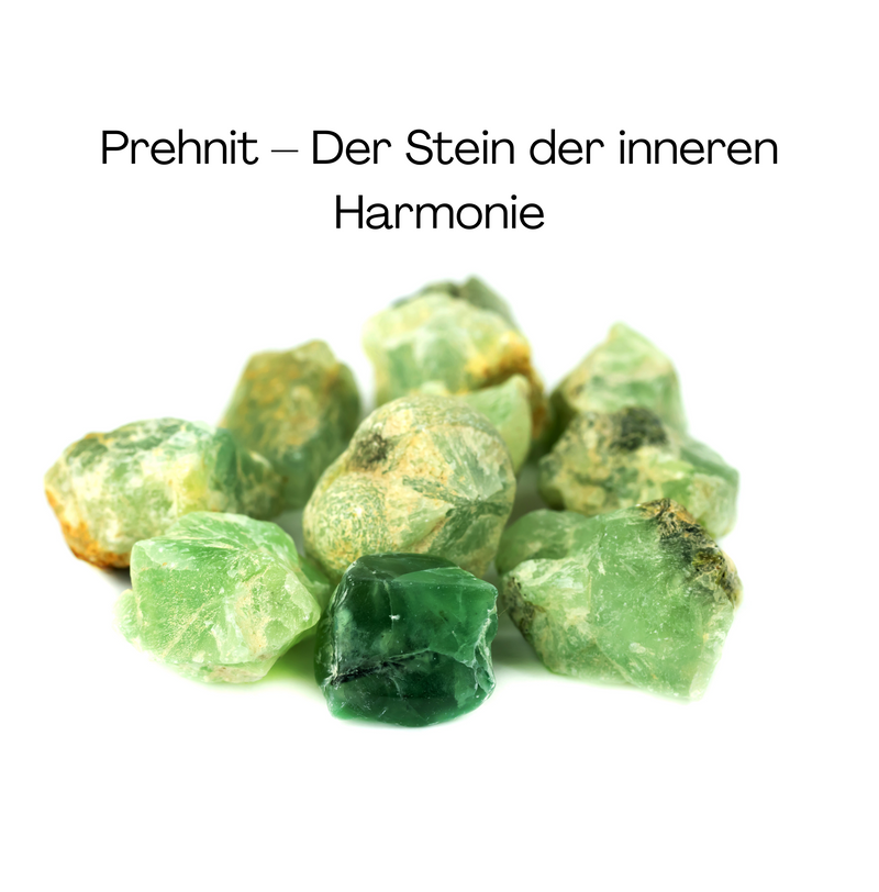Eleganter Armreif mit natürlichem Prehnit | Halbedelstein | 6,5 cm Ø | Allergikerfreundlich & nickelfrei