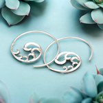 Boucles d'oreilles en spirale en argent sterling 925 - EPA925-24