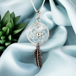 925 Chaîne en argent Catcher Dream Catcher