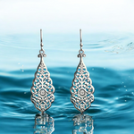 Sternenklang des Orients – Filigrane Ohrringe aus 925 Sterling Silber