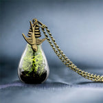 Spring - Genuine Moss & Earth Bronze Chain