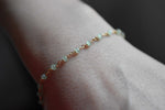 Peridot Edelstein Armband Gold - RETARM-43